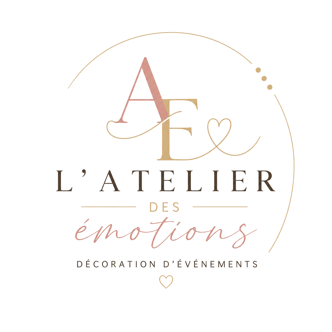 Logo L'Atelier des Émotions – décoration d'événements